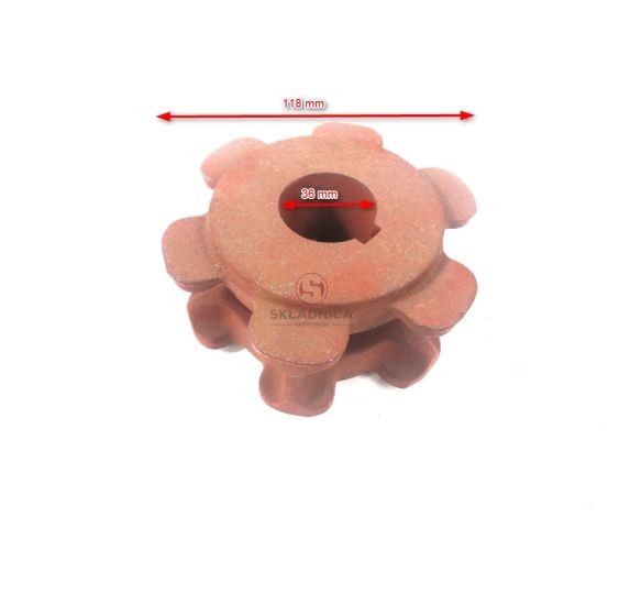 KOŁO GNIAZDOWE 10*26  Z- 6  FI-35  B  KR [ROA023]