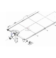 NAPINACZ TAŚMY TYŁ [ROK001]