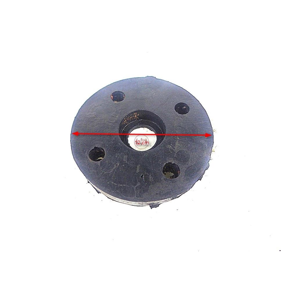 TARCZA MET-GUMOWA  LAN 120  4 OTW. FI-12 [RW000015]