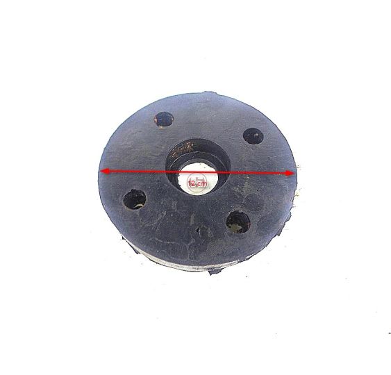 TARCZA MET-GUMOWA  LAN 120  4 OTW. FI-12 [RW000015]