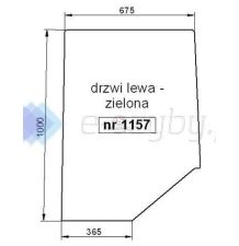 SZYBA DRZWI 1157 [SA000019]