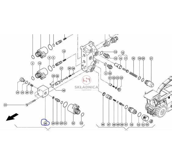 MONOBLOK ELEKTROZAWORU [SCB192028]