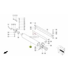 WALEC GŁADKI - DO PIASTY - ZAM- [SCB250019-ZAM]