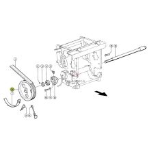 KOŁO PASOWE 17 [SCE094006-CL]