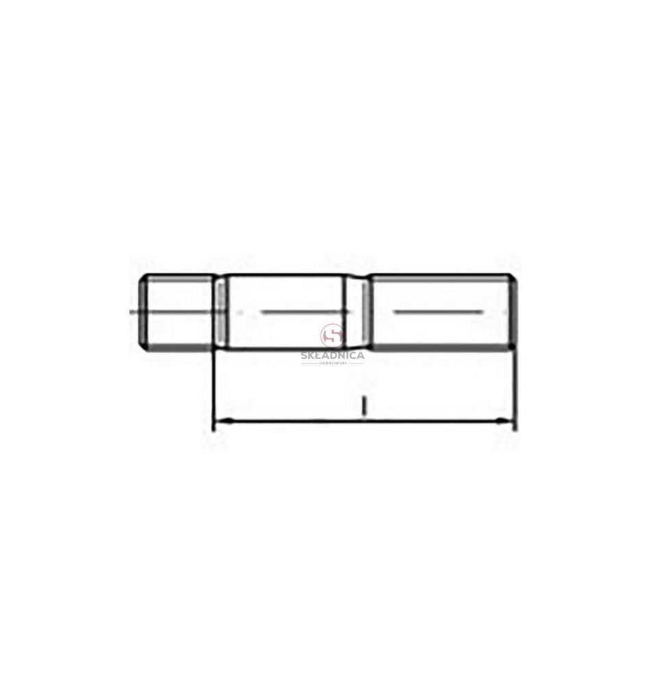 ŚRUBA DWUSTRONNA M12/M12*1,75* 35   10.9 [SCF160003]
