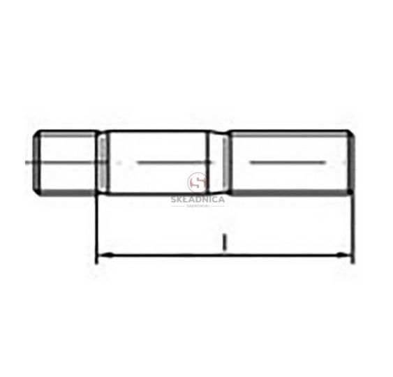 ŚRUBA DWUSTRONNA M12/M12*1,75* 35   10.9 [SCF160003]