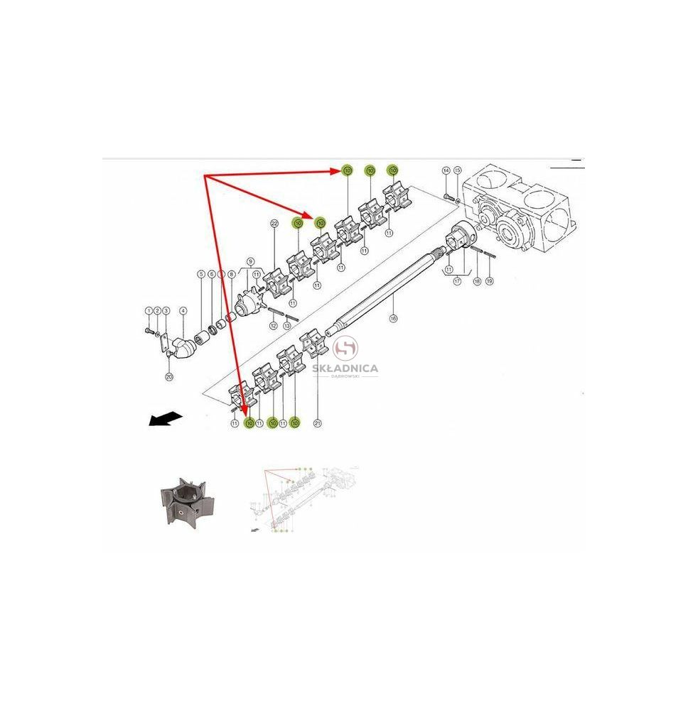 SEGMENT ZRYWAJĄCY MULTIMASTER [SCR500]