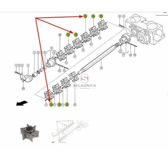 SEGMENT ZRYWAJĄCY MULTIMASTER [SCR500]