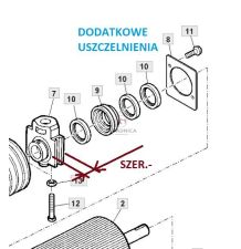 ŁOŻYSKO GÓRNE GNIOTOWNIKA [SJK00005-BL]