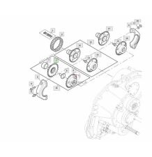 KOŁO ŁAŃCUCH.  5/8" 10B-1 [SJK00091]