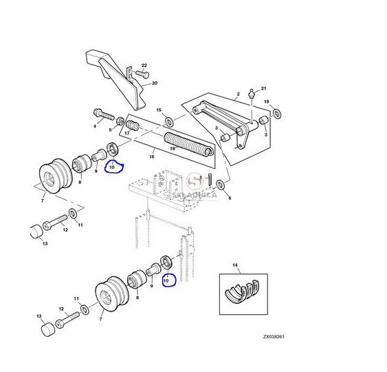 USZCZELNIACZ NAPINACZA [SJK10305]