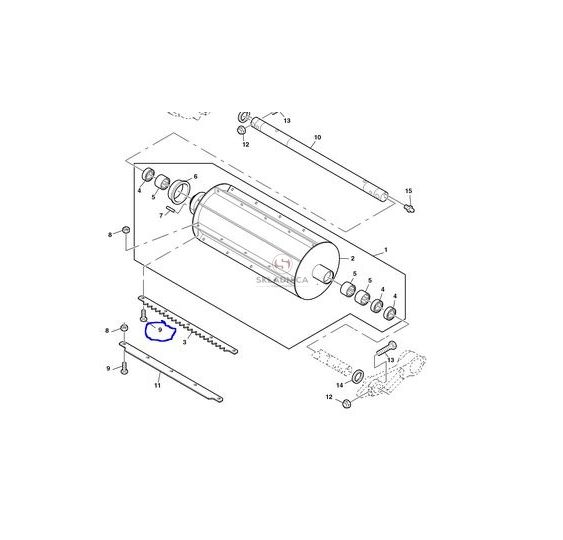 ŚRUBA M10*25 [SJK58509]