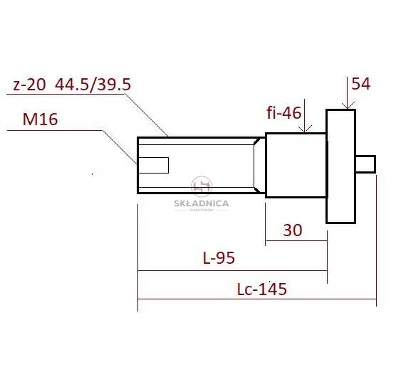PROFIL Z-20  L-145 [SK025-P]