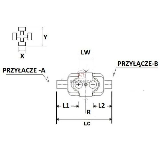WAŁ PRZEG.-TEL. 30,2* 79,4  SPEC LC-307 [SK026-ZAM]