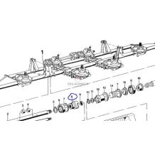 SPRZĘGŁO KEMPER 25-28 Z ROWKEIM [SKP226-ORY]