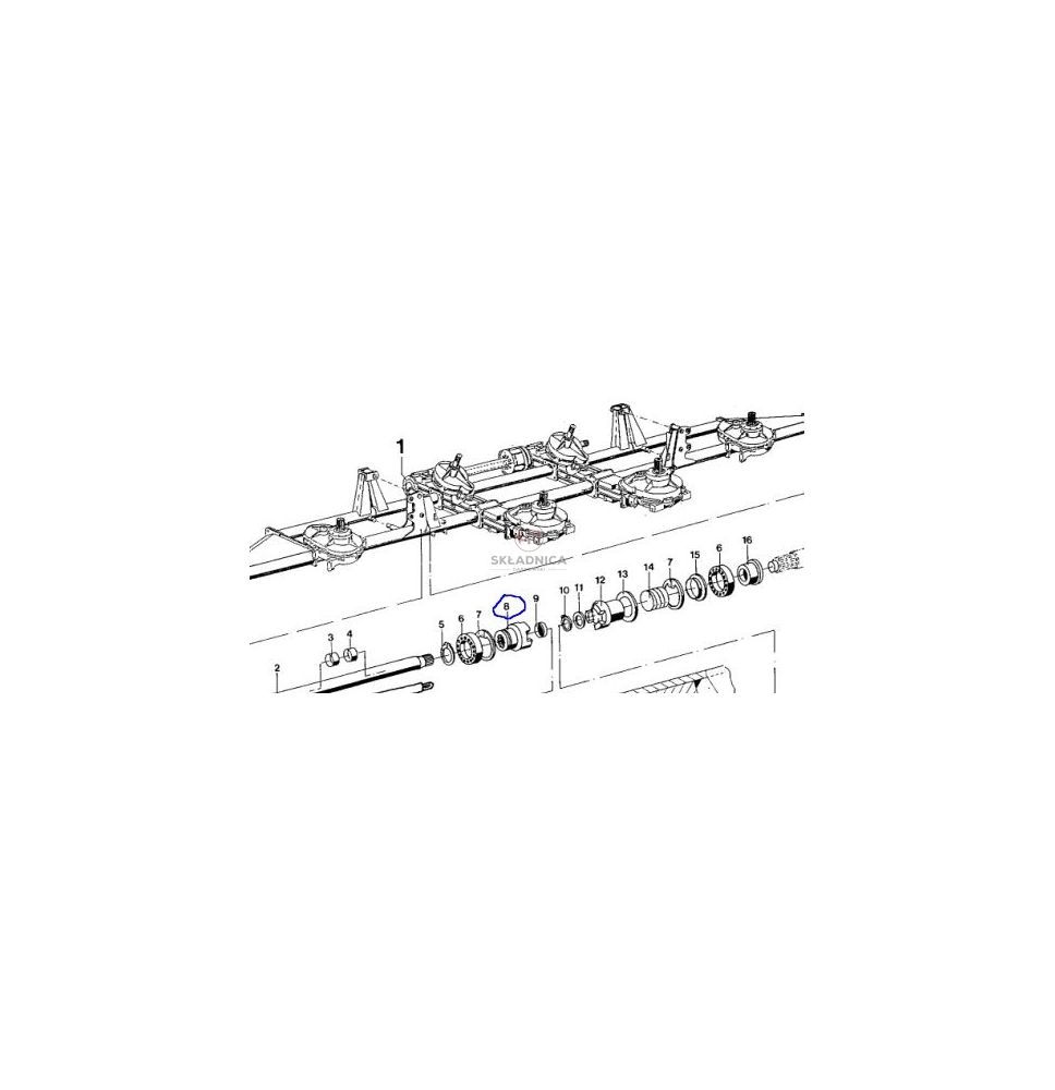 SPRZĘGŁO KEMPER 25-28 Z ROWKEIM [SKP226-ORY]
