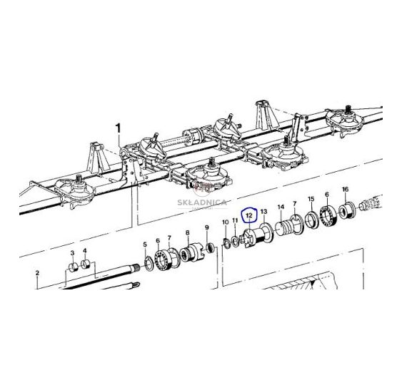 SPRZĘGŁO KEMPER 25-28 GŁADKI [SKP227-ORY]