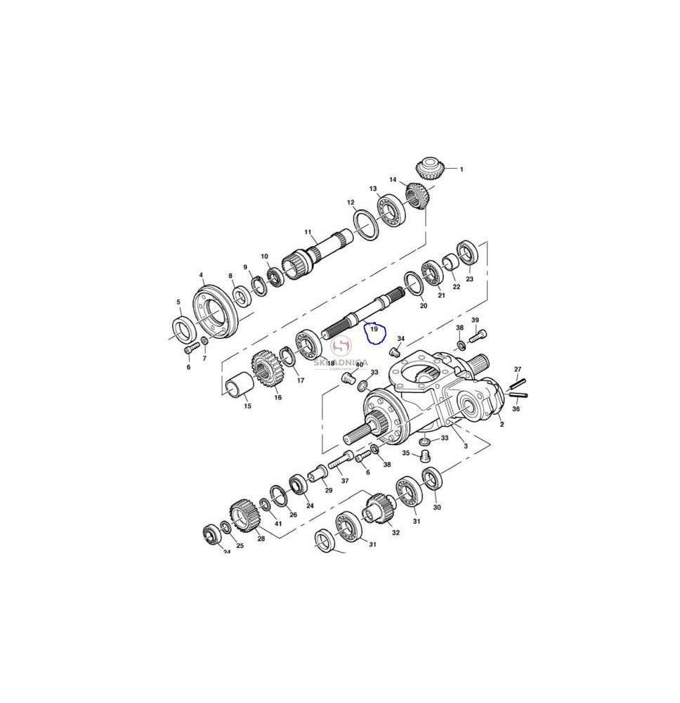 WAŁ Z-21 1-3/8"  L- 440 - ORY [SKP284]