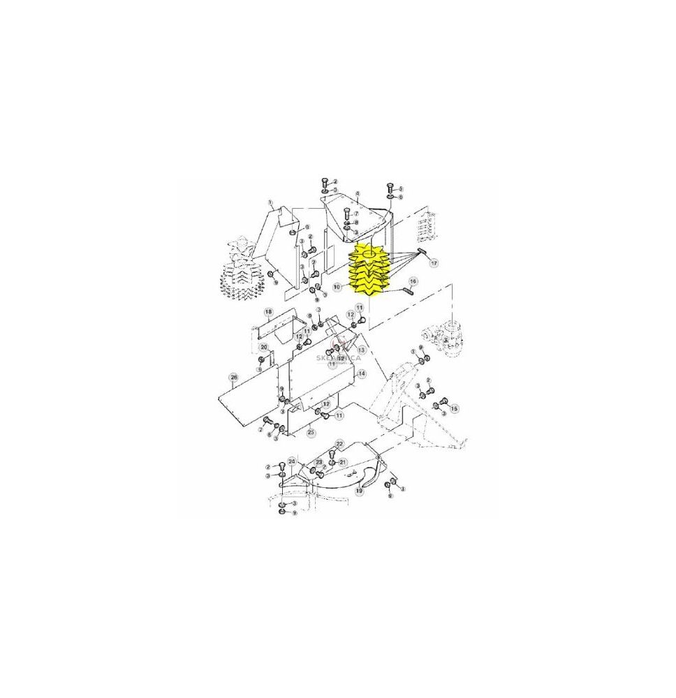 TARCZA NAPRAWCZA GWIAZDA-8 [SKP315-R8]