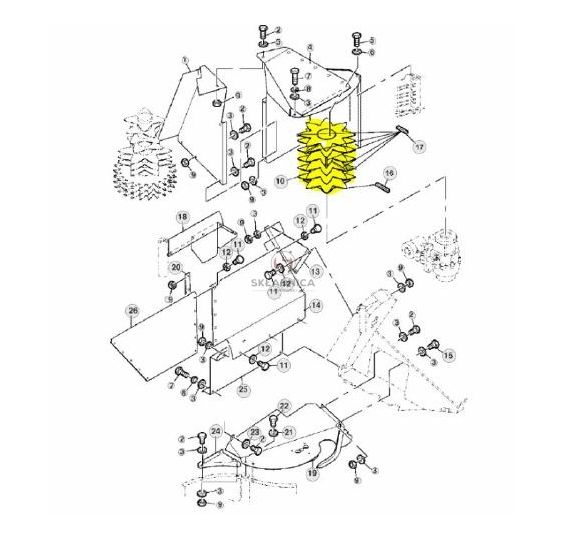 TARCZA NAPRAWCZA GWIAZDA-8 [SKP315-R8]