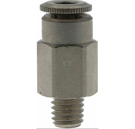 ŚRUBUNEK WTYKOWYB PROSTY 4 MM M6*1 [SMC01-0120]