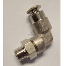 LL04 KOLANO FI- 4MM / M 8*1,0 /  WTYKOWE [SMC01-0133]