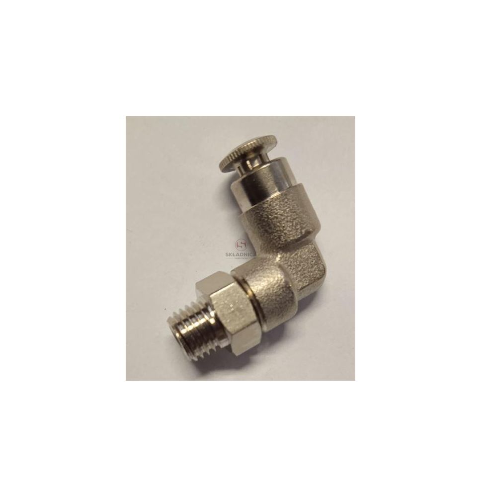 LL04 KOLANO FI- 4MM / M10*1 obrotowe [SMC01-0135]