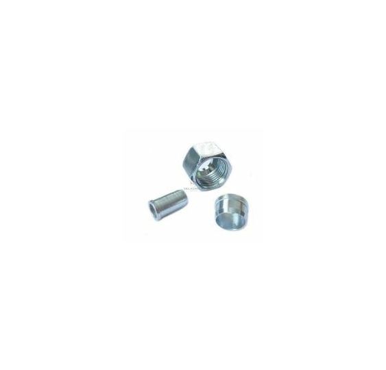 ZAKUCIE Z NAKRĘTKĄ M12X1,5 WĄŻ FI6X1 [SMC01-0313]