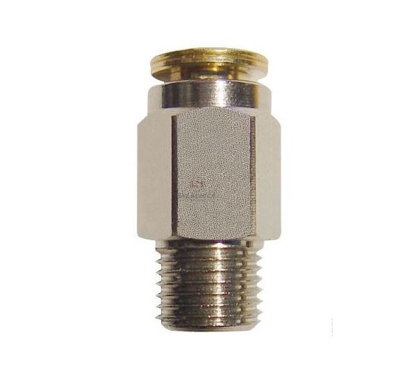 ŚRUBUNEK WTYKOWY PROSTY 6 MM G1/8" [SMC01-0333]