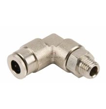 KOLANO M 8*1,0 / OTWÓR 6MM OBROTOWE [SMC01-0338]