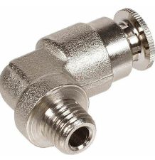 LL06 KOLANO FI- 6MM / G1/8" WTYKOWE [SMC01-0349]