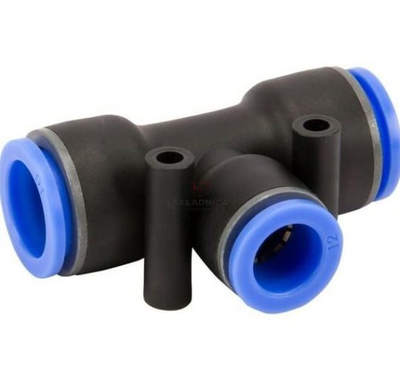 LL08 TRÓJNIK FI- 8MM / FI- 8MM WTYKOWE   [SMC01-0413]