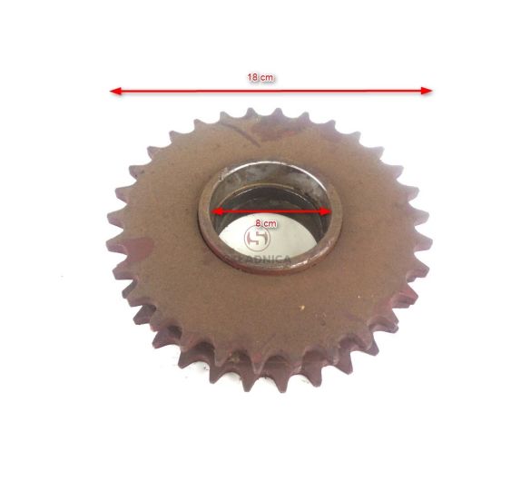KOŁO ŁAŃCUCH.  3/4" 12B-2  Z-30   PODWÓJ [SP029019]