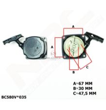 ROZRUSZNIK KOMPLETNY NAC BC580V BC520V   [STG07-0020]