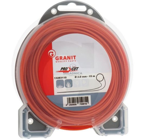 ŻYŁKA TNĄCA NYLONOWA blister O2,0/15m [STG08-8111-G]