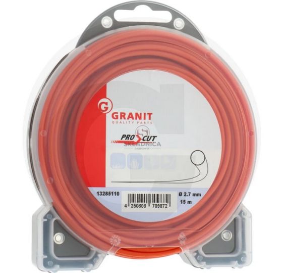 ŻYŁKA TNĄCA NYLONOWA blister O2,7/15m [STG08-8113-G]