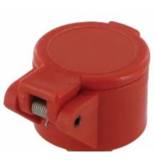 UCHWYT WTYCZKI ISO 12,5  CZERWONY [UB720056]