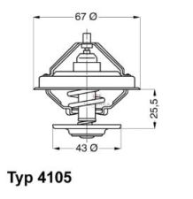 TERMOSTAT WAHLER  83C [UD004039A]