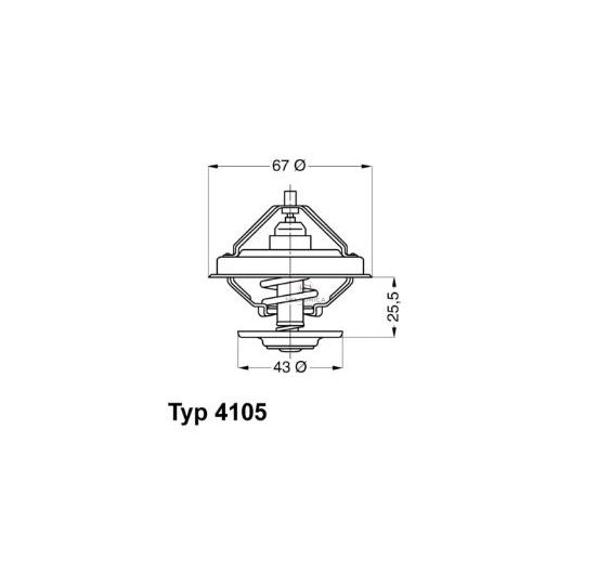 TERMOSTAT WAHLER  83C [UD004039A]