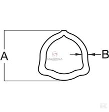 RURA PROFILOWANA TR 45.0*4.2  SFT-S6     [WWB0024]