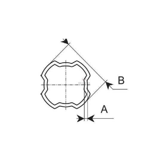 RURA PROFILOWANA KW 30.8*3.0 [WWB0025]