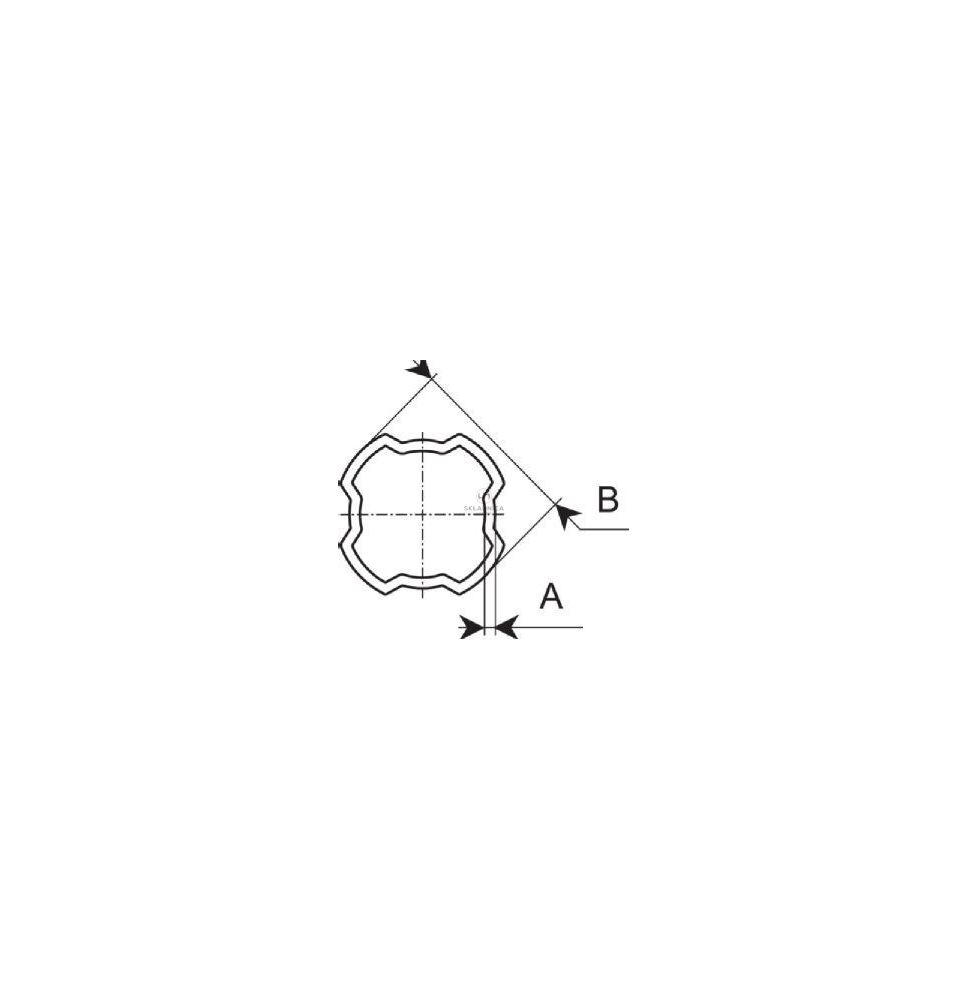 RURA PROFILOWANA KW 35.2*2.0  SFT-S1 [WWB0026]
