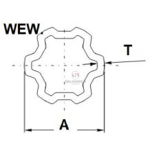 RURA PROFILOWANA GW-COMER 39.3*4.5 [WWC0018]