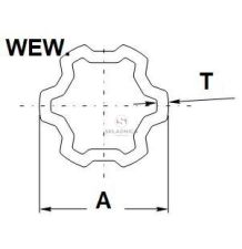 RURA PROFILOWANA GW-COMER 50.2*4.5 [WWC0020]