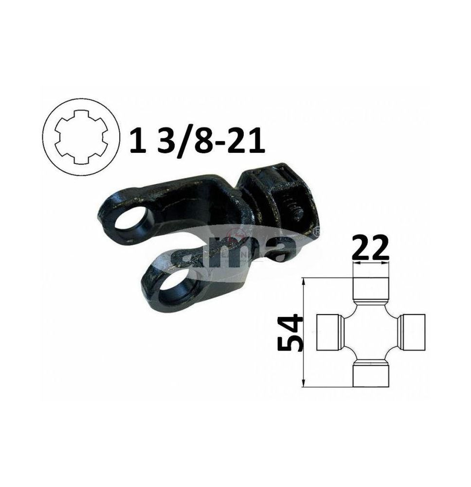 WIDŁAK ( 22,00- 54,00)  Z21  1 3/8"  KOŁ [WWC0109]