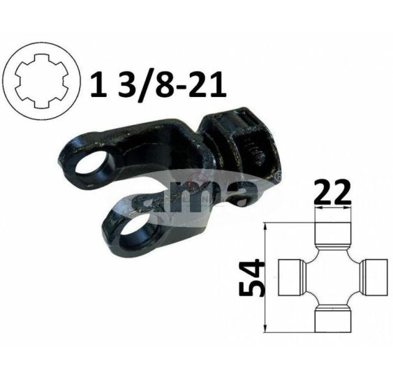 WIDŁAK ( 22,00- 54,00)  Z21  1 3/8"  KOŁ [WWC0109]