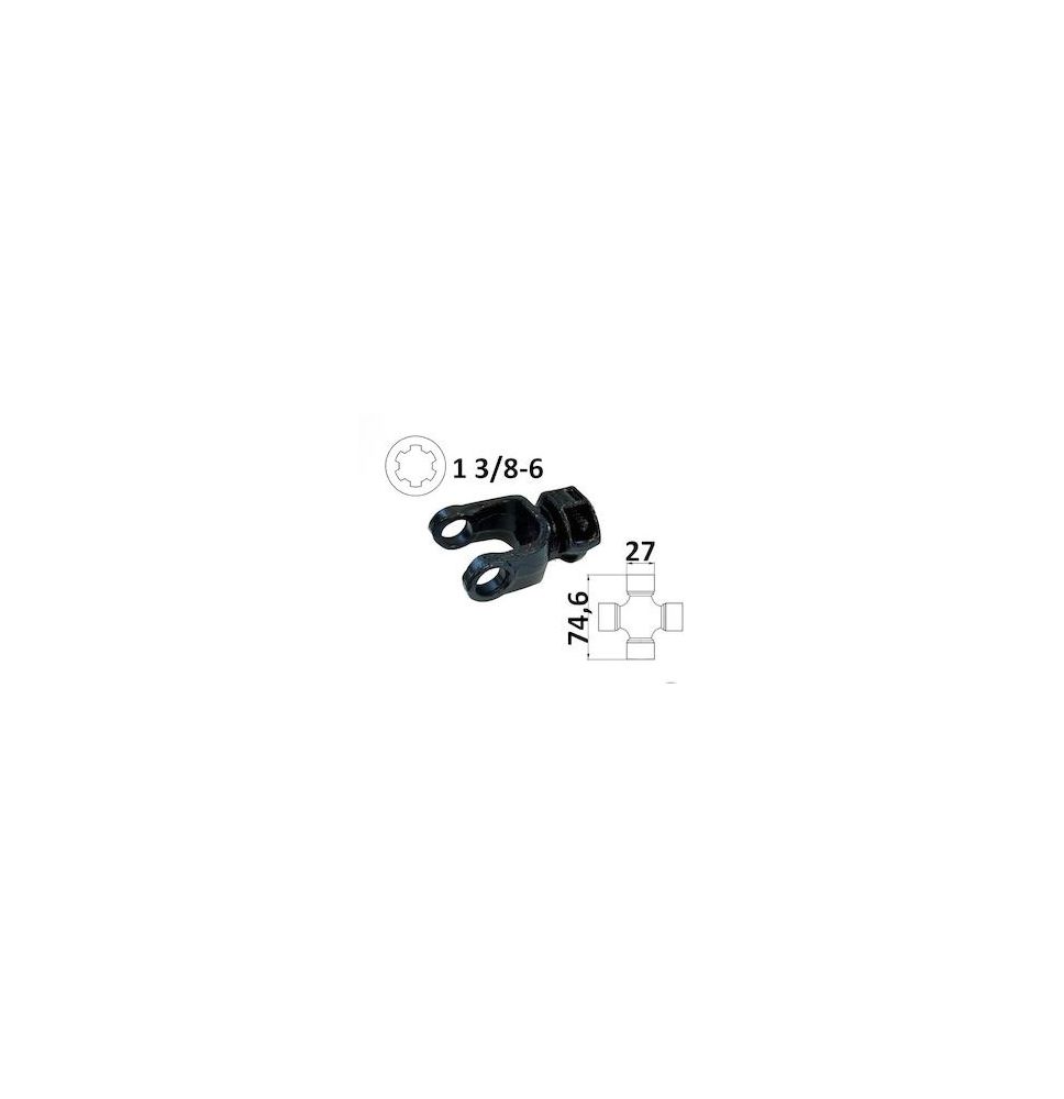 WIDŁAK ( 27,00- 74,60 )  Z 6  1 3/8" [WWC0401]
