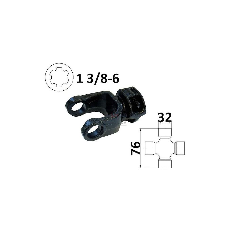 WIDŁAK ( 32,00- 76,00 )  Z 6  1 3/8" [WWC0708]