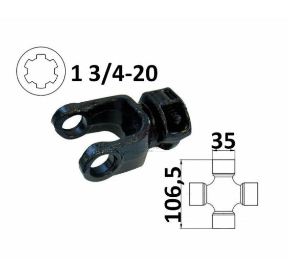 WIDŁAK ( 34,90-106,50 )  Z20  1 3/4" [WWC0805]