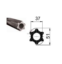 PRZEGUB SZEROKOKĄTNY  2580 - G7 - 1 3/8" [WWC1310G]